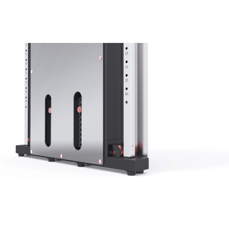 Toorx PRX-3500: Dual pulley Compacta con Pila de Pesos 100 kg (2x50 kg), Poleas de Aluminio y Estética Premium