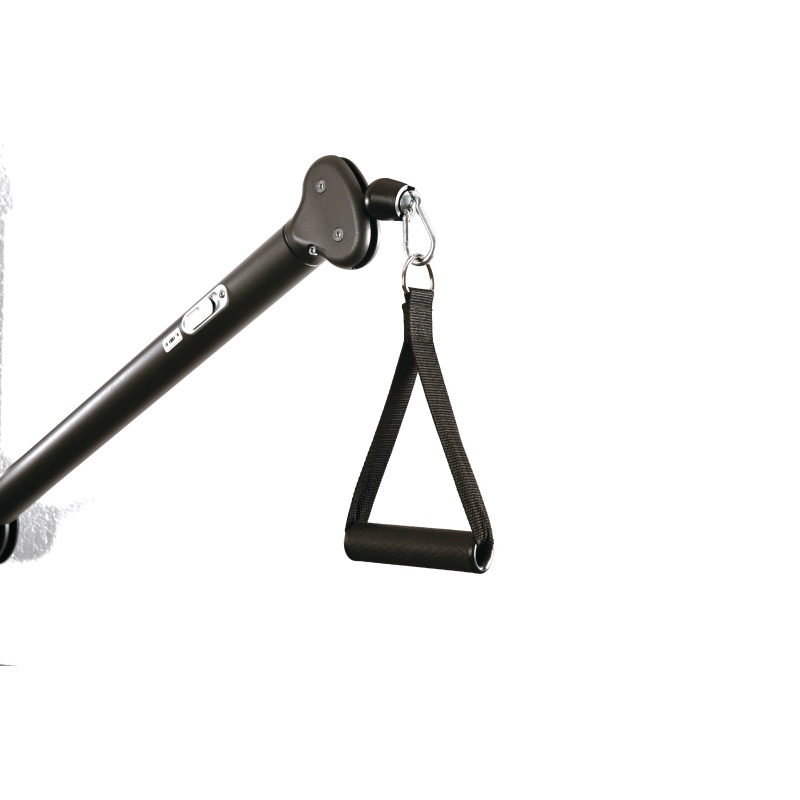 Toorx PRX-5000: Doble Polea Compacta con Resistencia Magnética 50 kg, Brazos Regulables y Consola Espejo