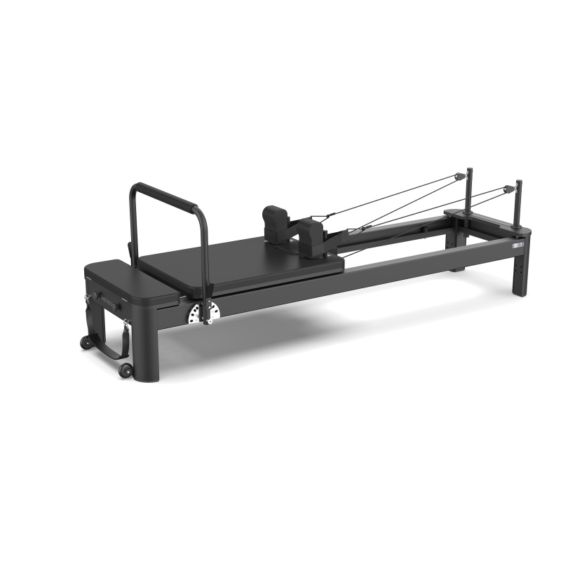 Toorx PTX7500: Reformer de Aluminio Profesional con Rieles Ajustables en 3 Niveles, 6 Muelles