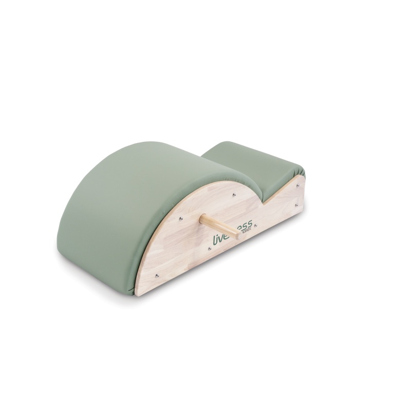 Toorx PTX1700: Corrector de Columna de Madera de Roble Profesional con Asas Integradas y Acolchado de Alta Densidad Lavable