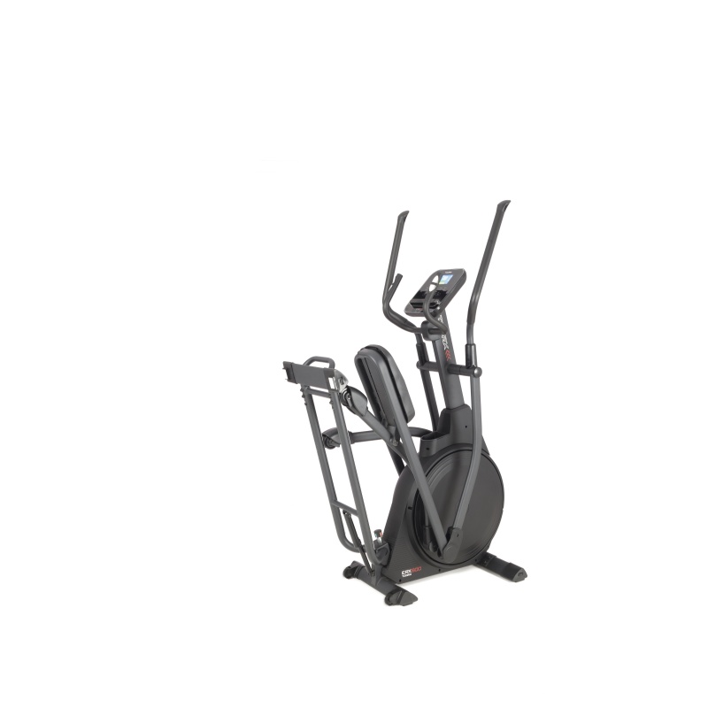 Toorx ERX-600: Elíptica Plegable con Resistencia Magnética 24 Niveles y App Ready Volante 16 kg