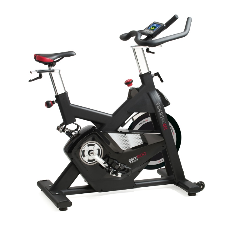 Toorx SRX-500: Bicicleta Indoor con Resistencia Magnética 32 Niveles y App Ready Volante 24 kg