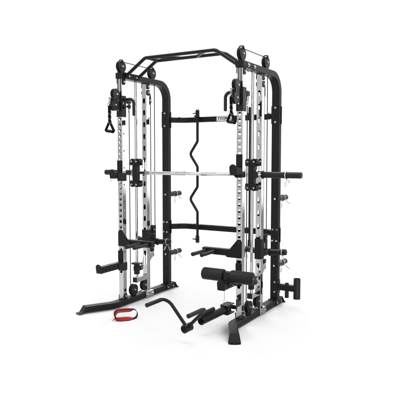 MultiPower All in one ASX-2000 - Maquina Smith con Doble Polea + Rack