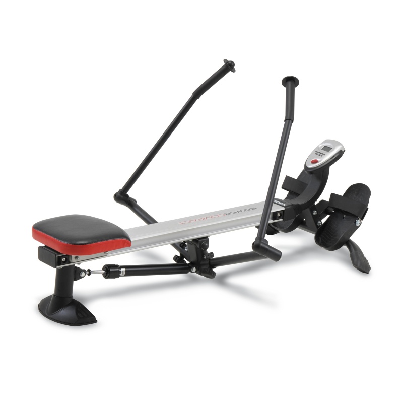 Máquina de Remo Hidráulica Rower Compact Toorx: Plegable, 12 Niveles, Consola LCD