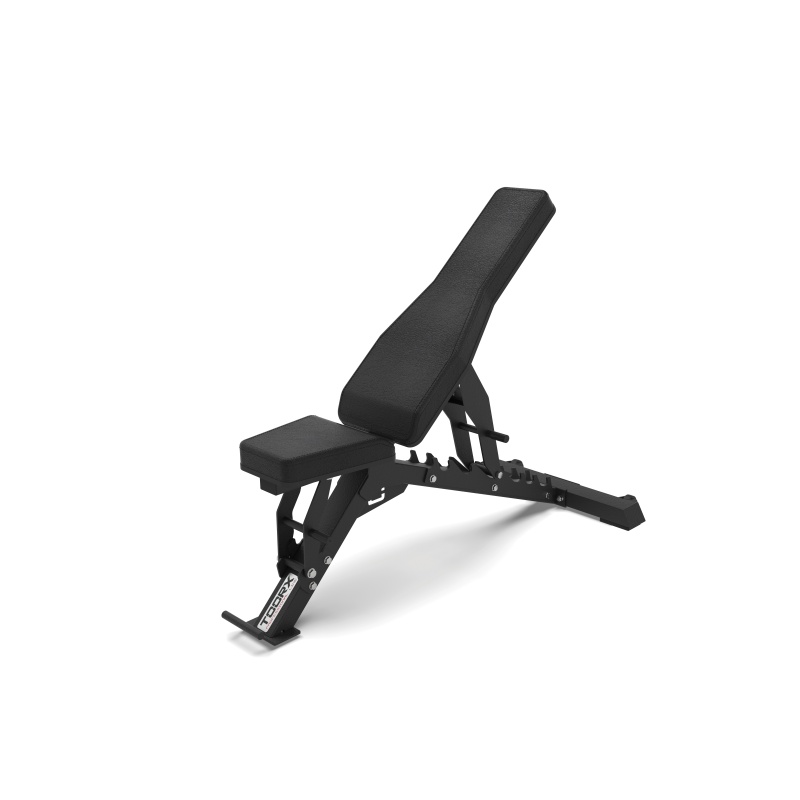 Banco Ajustable WBX-400 Toorx: Inclinable, Estructura Reforzada, hasta 400 kg