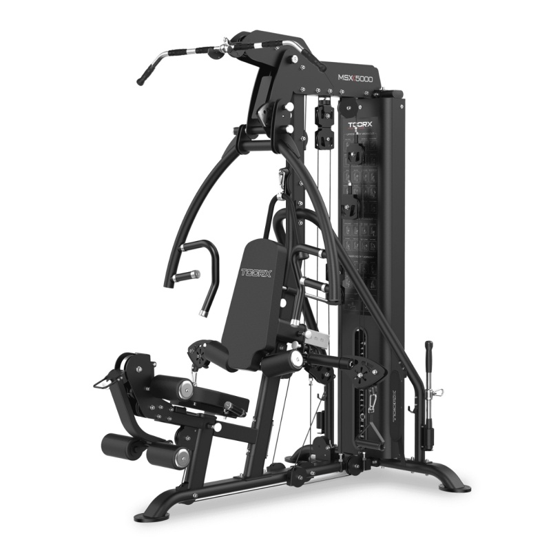 Multiestación Premium TOORX MSX-5000 105 kg Clase S con Leg Extension/Curl y Leg Press Opcional | Multigym Premium