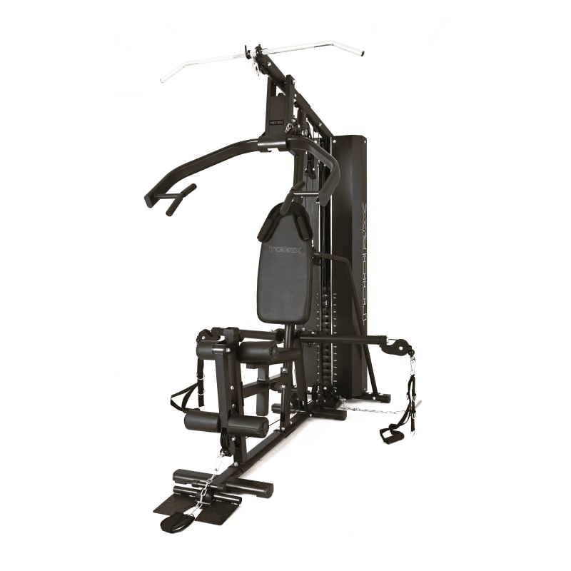 TOORX MSX-300: Multifunción 100 kg Prensa de Piernas Dedicada Opcional, Ajustes Avanzados y Robustez