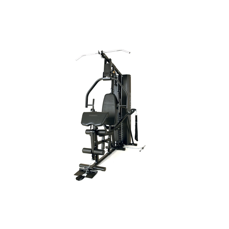 TOORX MSX-300: Multifunción 100 kg Prensa de Piernas Dedicada Opcional, Ajustes Avanzados y Robustez